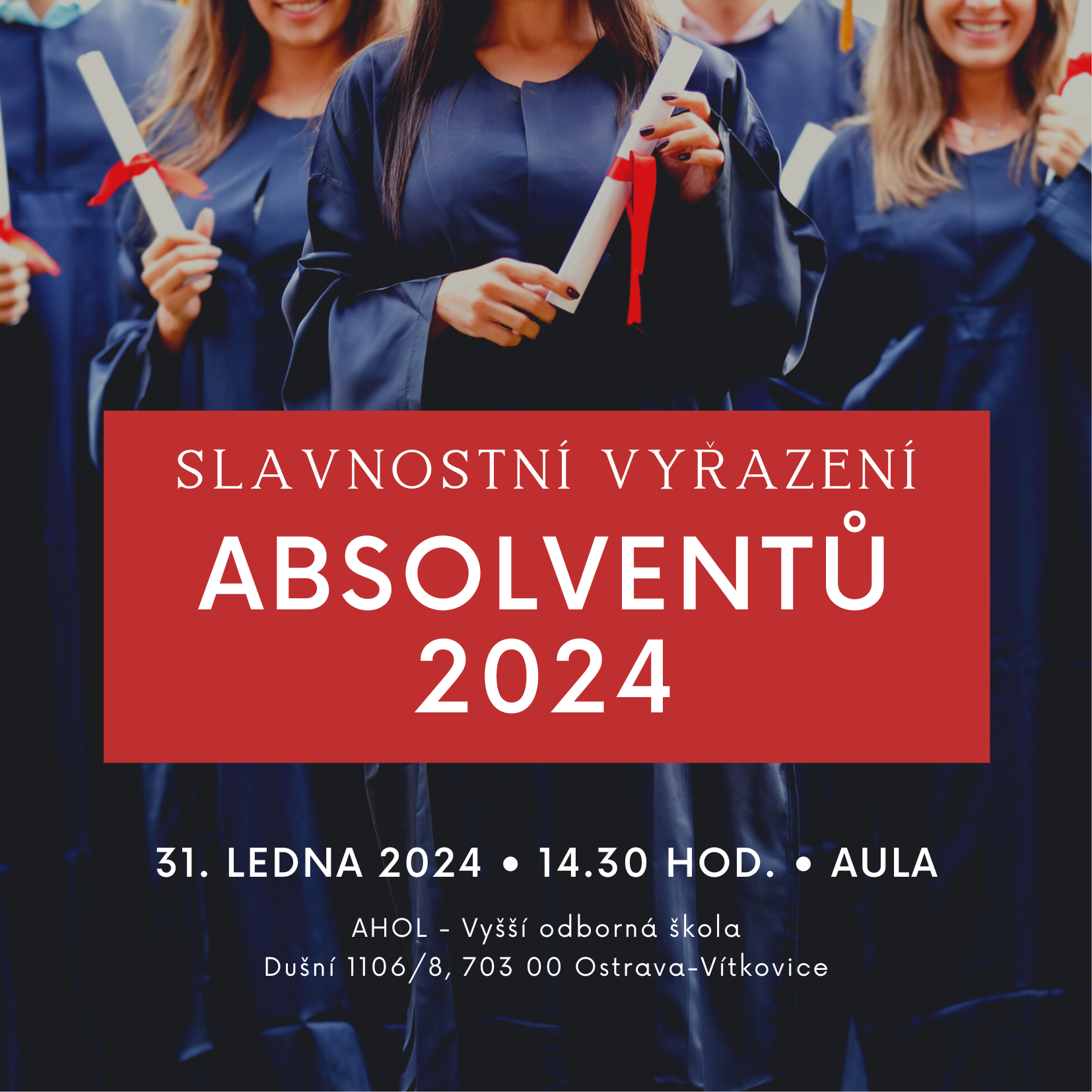 Featured image for “Slavnostní vyřazení absolventů dálkové formy”